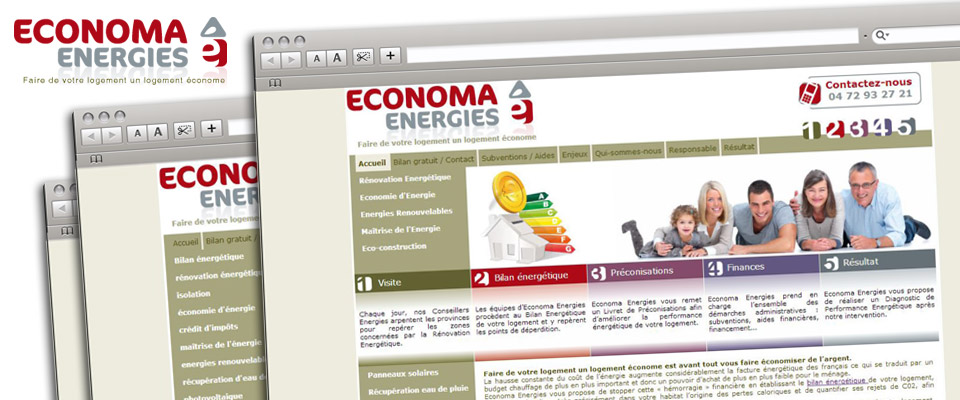 agence com chambéry site internet bilan énergétique rénovation énergétique habitat economa energies 
